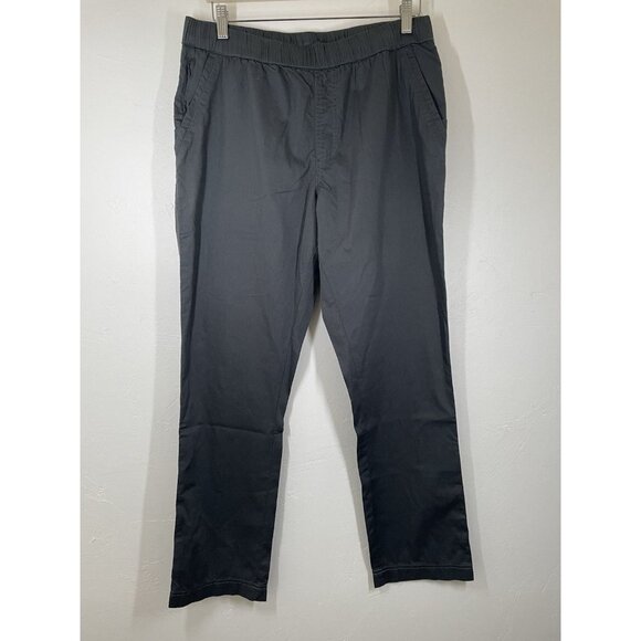 Pact Grey Daily Twill Midweight Pant in Storm Size M/ 30” L Drawstring Organic - Picture 2 of 13